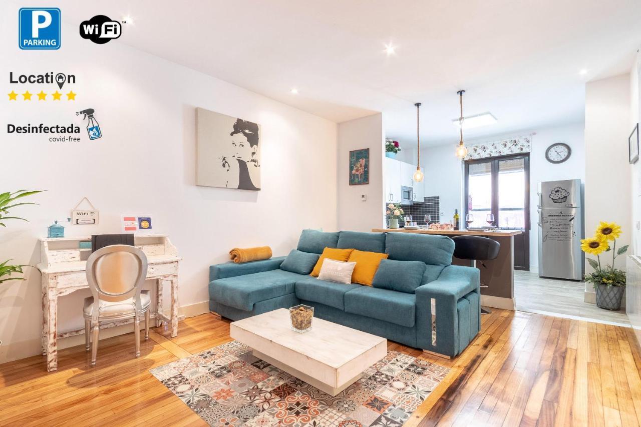 Apartment between Old Town&Guggenheim!! With Parking!! Bilbao Buitenkant foto
